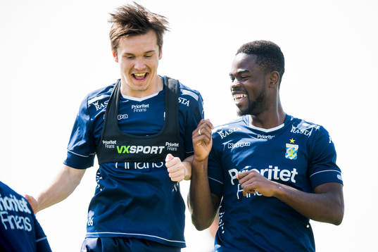 Patrik Karlsson Lagemyr och Abdul Razak