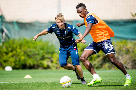 Edvin Dahlqvist och Prosper Kasim