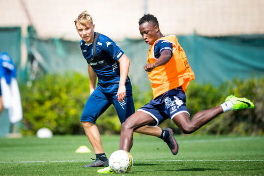 Edvin Dahlqvist och Prosper Kasim
