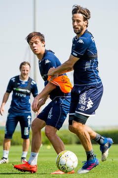 Mads Albaek och Mattias Bjärsmyr