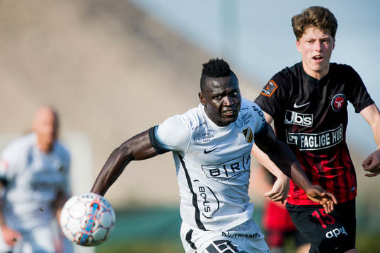 Häckens Alhassan Kamara och