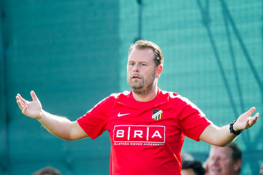 Häckens tränare Mikael Stahre