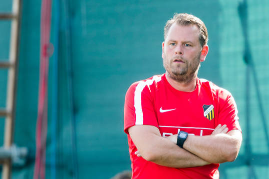 Häckens tränare Mikael Stahre