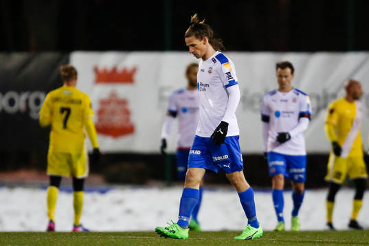 Helsingborgs Jesper Lange deppar
