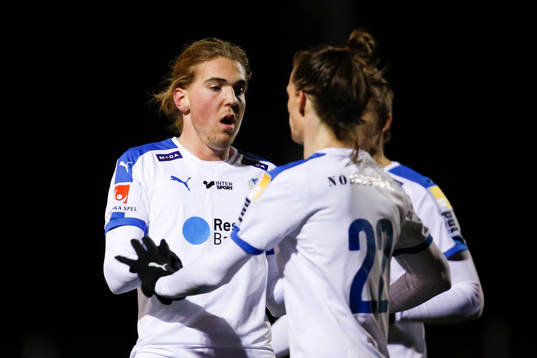 Helsingborgs Charlie Weberg jublar