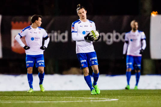 Helsingborgs Jesper Lange deppar