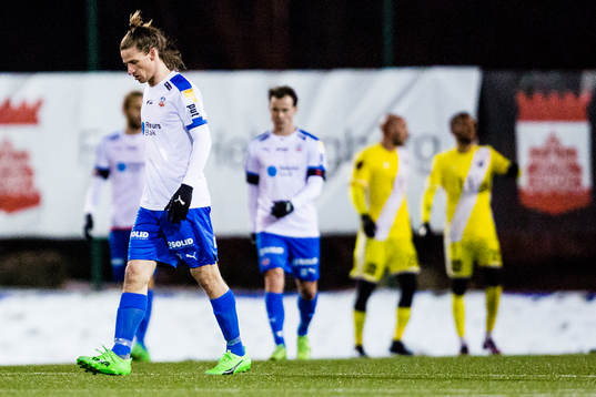 Helsingborgs Jesper Lange deppar