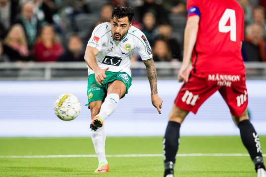 Hammarbys Jiloan Hamad med ett skott
