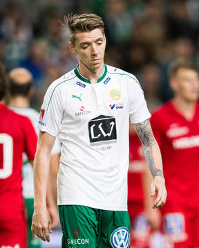 Hammarbys Birkir Már Saevarsson deppar
