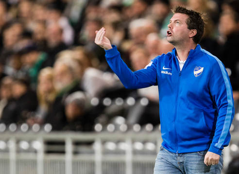 Norrköpings tränare Jens Gustafsson