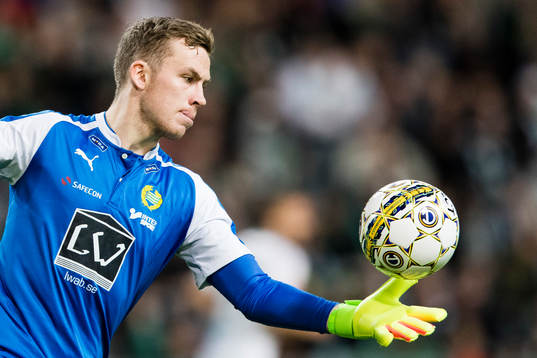 Hammarbys målvakt Ögmundur Kristinsson