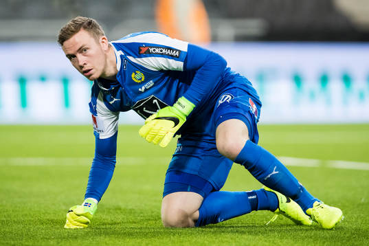 Hammarbys målvakt Ögmundur Kristinsson