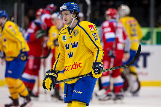 Sveriges Dennis Everberg deppar