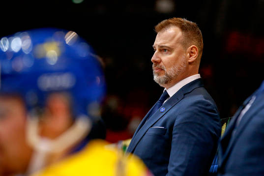 Sveriges förbundskapten Rikard Grönborg
