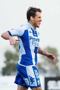 Tobias Hysen jublar