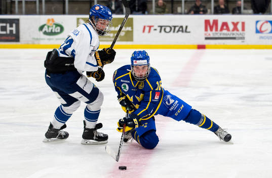 Finlands Jussi Tammela och Sveriges Oliwer Fjellström