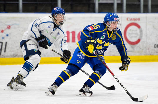Finlands Eero Teräväinen och Sveriges Oliwer Fjellström