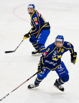 Sveriges Anton Björkman och Adam Ginning