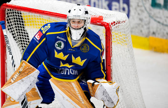 Sveriges målvakt Adam Åhman
