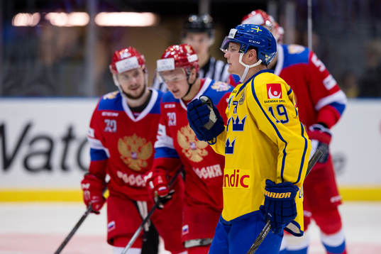 Sveriges Patrik Zackrisson deppar