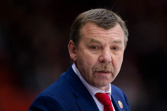 Rysslands förbundskapten Oleg Znarok