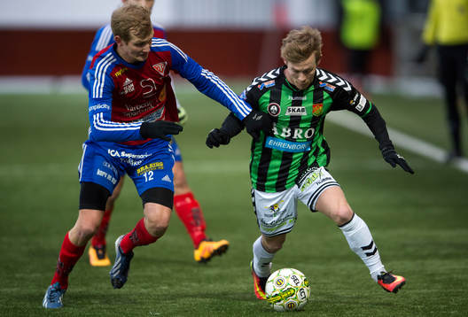 Tvååkers Johan Persson och Gais Andreas Peterson