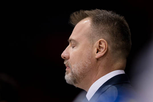 Sveriges förbundskapten Rikard Grönborg