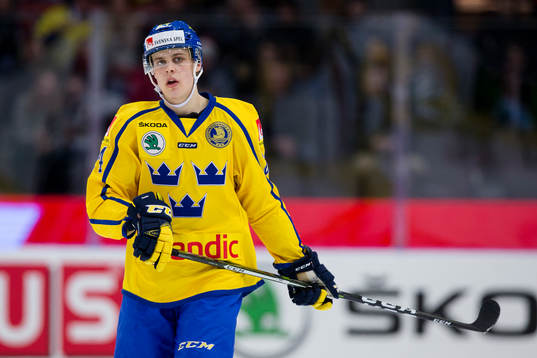 Sveriges Joel Eriksson Ek deppar