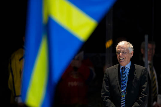 Sveriges tidigare förbundskapten Conny Evensson blir