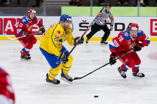 Sveriges Joel Lundqvist mot Rysslands Alexei Kruchinin