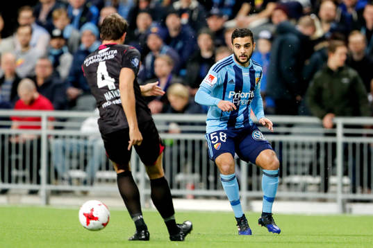 Vålerengens Jonatan Tollås Nation och Djurgårdens Othman