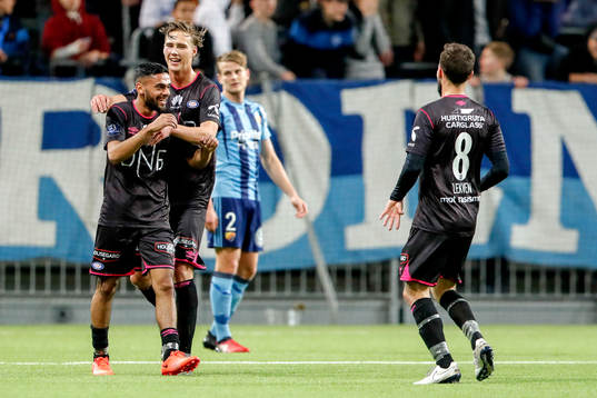 Vålerengens Ghayas Zahid och Magnus Retsius Grödem jublar