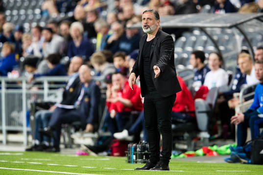 Djurgårdens tränare Özcan Melkemichel