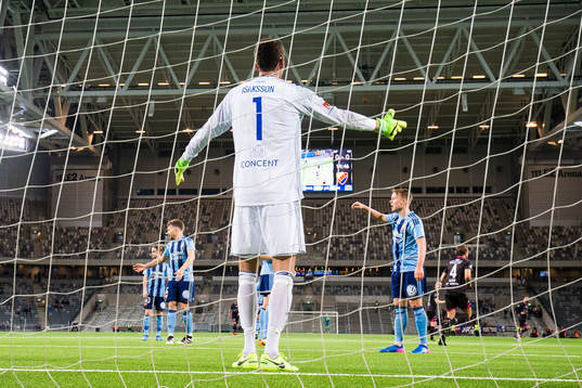 Djurgårdens målvakt Andreas Isaksson