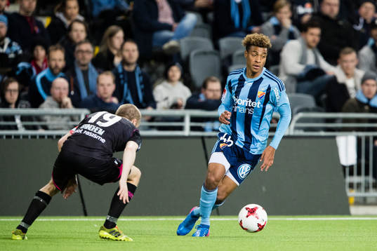Vålerengens Christian Grindheim och Djurgårdens Joseph