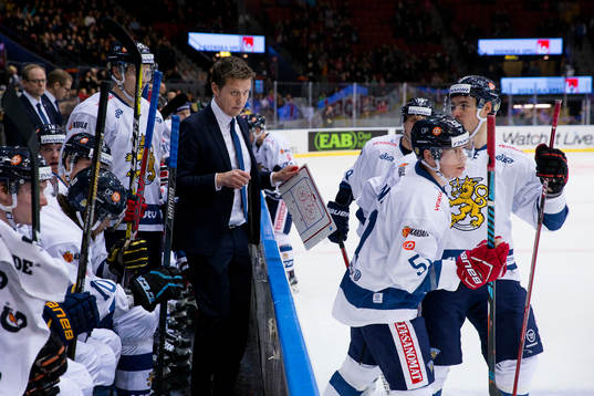 Finlands förbundskapten Lauri Marjamäki