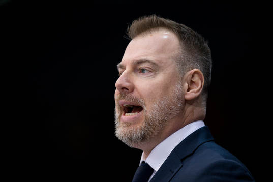 Sveriges förbundskapten Rikard Grönborg