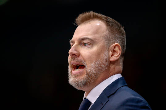 Sveriges förbundskapten Rikard Grönborg