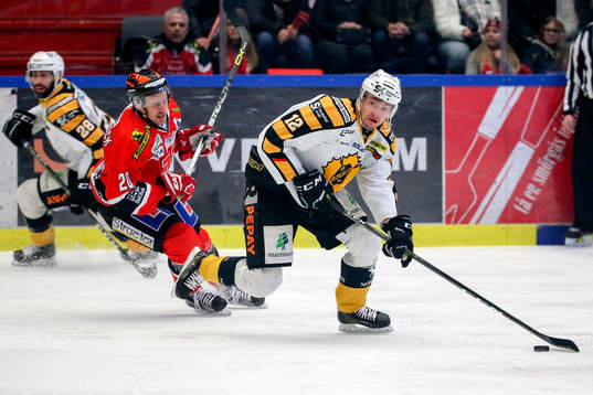 Skellefteås Adam Pettersson och Örebros Marcus Weinstock