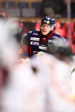 Linköpings Ken Andre Olimb jublar