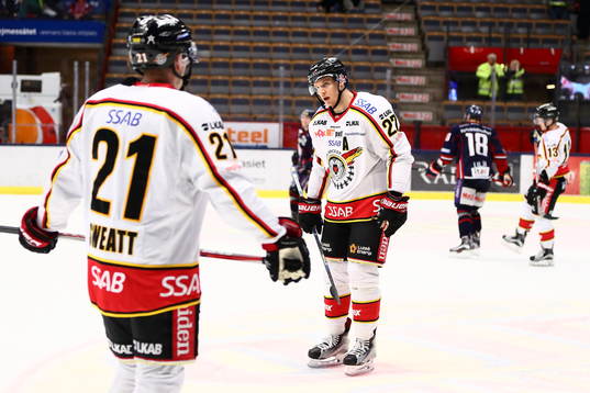 Luleås Brendan Mikkelson deppar