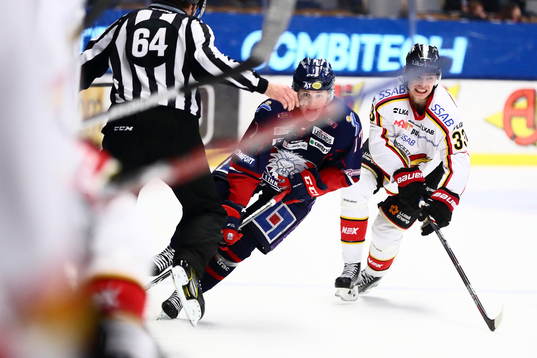 Linköpings Henrik Törnqvist och Luleås Christopher