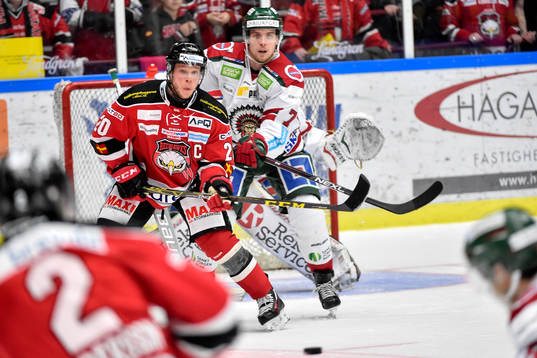 Malmö Redhawks Erik Forssell och Frölundas Henrik