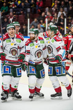 Frölundas Henrik Tömmernes, Christoffer Ehn, Robin Figren