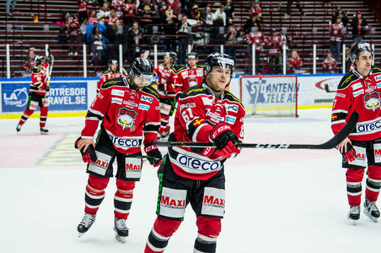 Malmö Redhawks André Benoit, Nicklas Jadeland och Nils