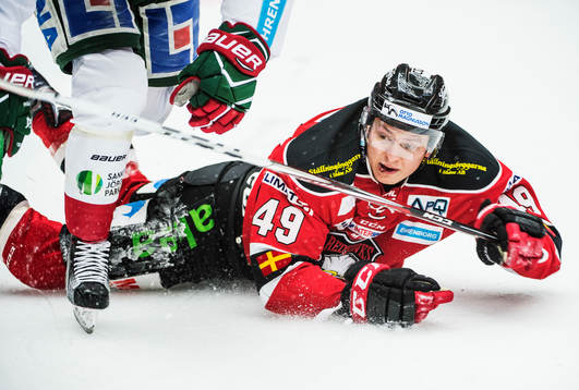 Malmö Redhawks Rhett Rakhshani på isen