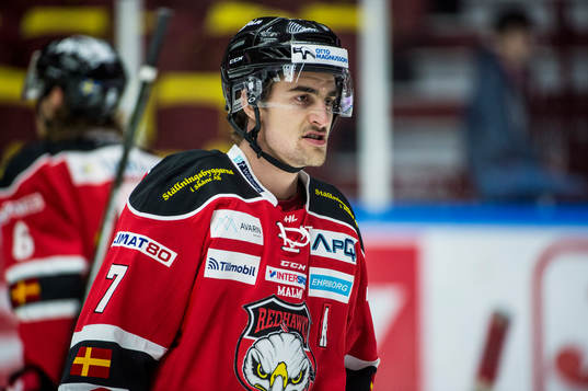 Malmö Redhawks Nils Andersson deppar