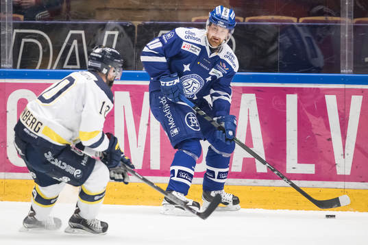 s Martin Thörnberg i ishockeymatchen i SHL mellan Leksand