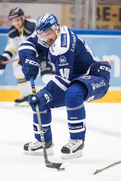 Leksands Mattias Ritola i ishockeymatchen i SHL mellan
