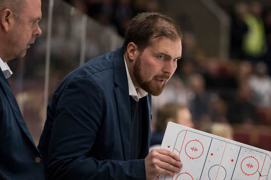 Leksands assisterande tränare Gereon Dahlgren i